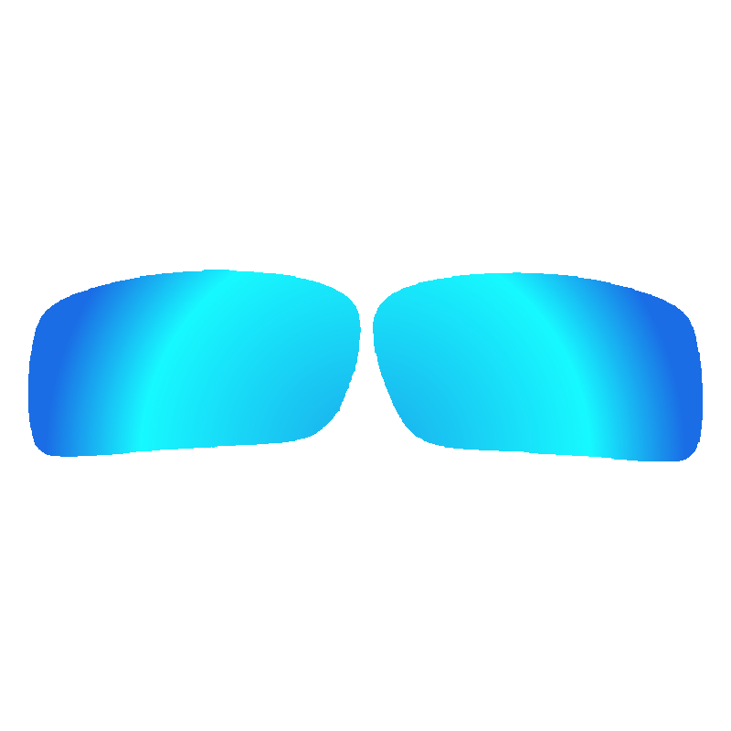Oakley Gascan Azure Polarized Lenses